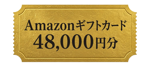 48,000円分のAmazonギフトカード